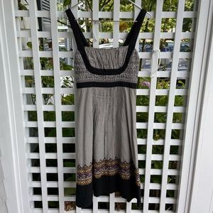 Black and white Lithe dress